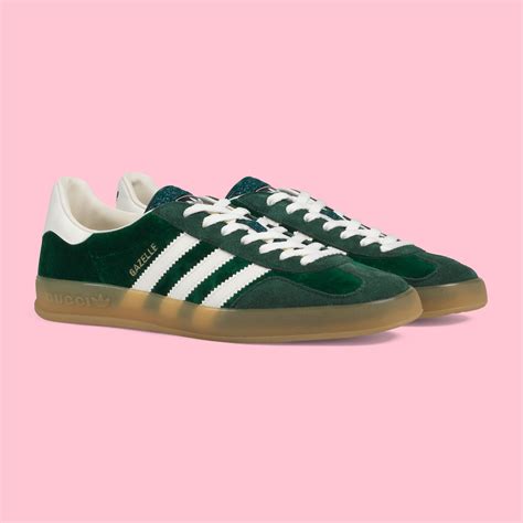 adidas gazelle gucci verde